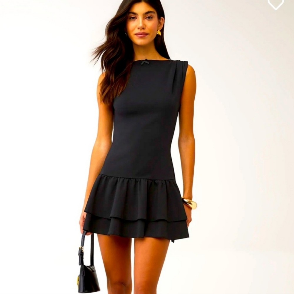 🍋For Love and Lemons The Kindred Mini Dress - Picture 2 of 16